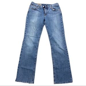 Lucky Brand Women's Jeans Size8/29 Light Wash Style#8P10010 Button Up